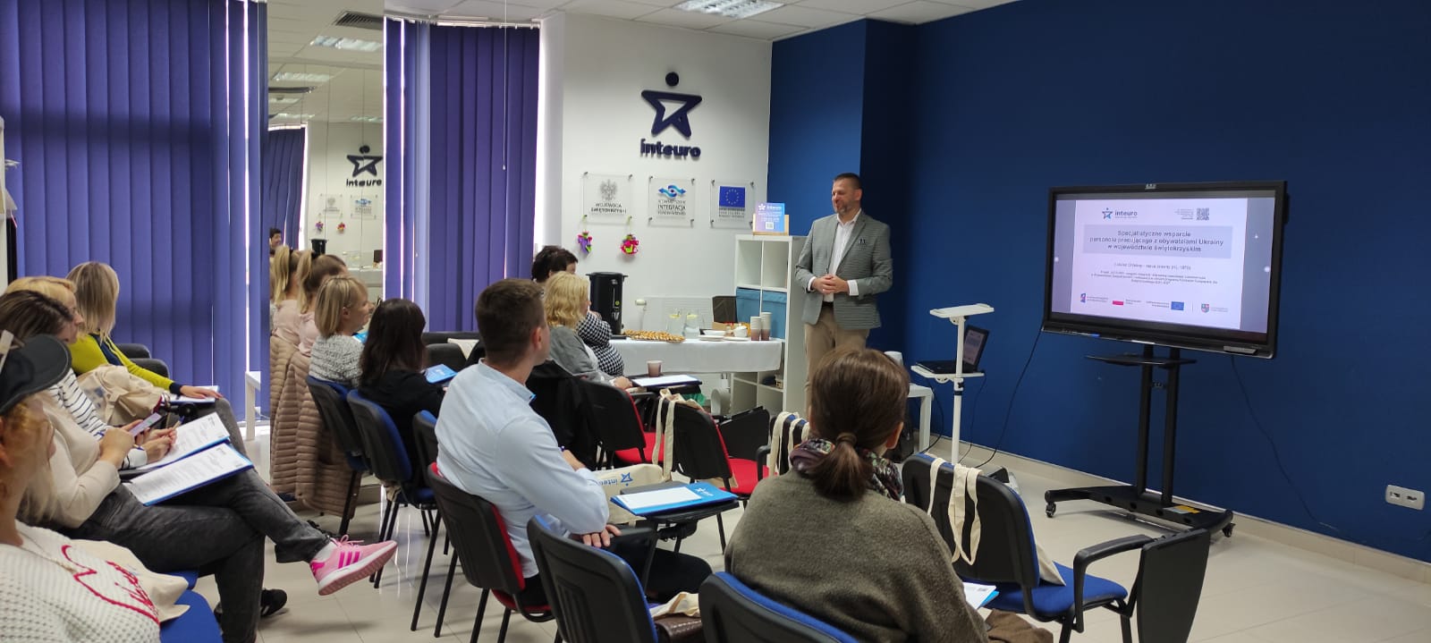 Profesjonalne wsparcie dla osób pracujących z cudzoziemcami – szkolenie w ramach projektu INTEURO