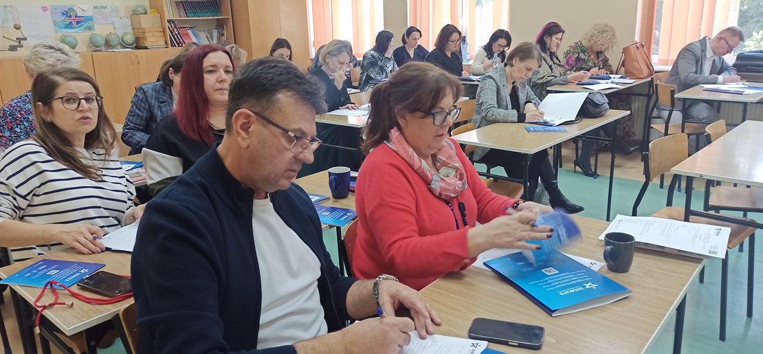 Za nami kolejne szkolenia dla nauczycieli przygotowujących do pracy z dzieckiem cudzoziemskim. Gościliśmy w Staszowie i Końskich